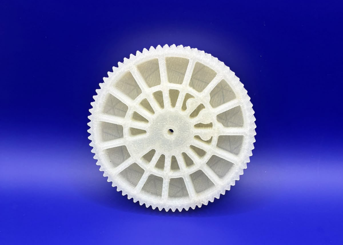Peças industriais impressas em 3D